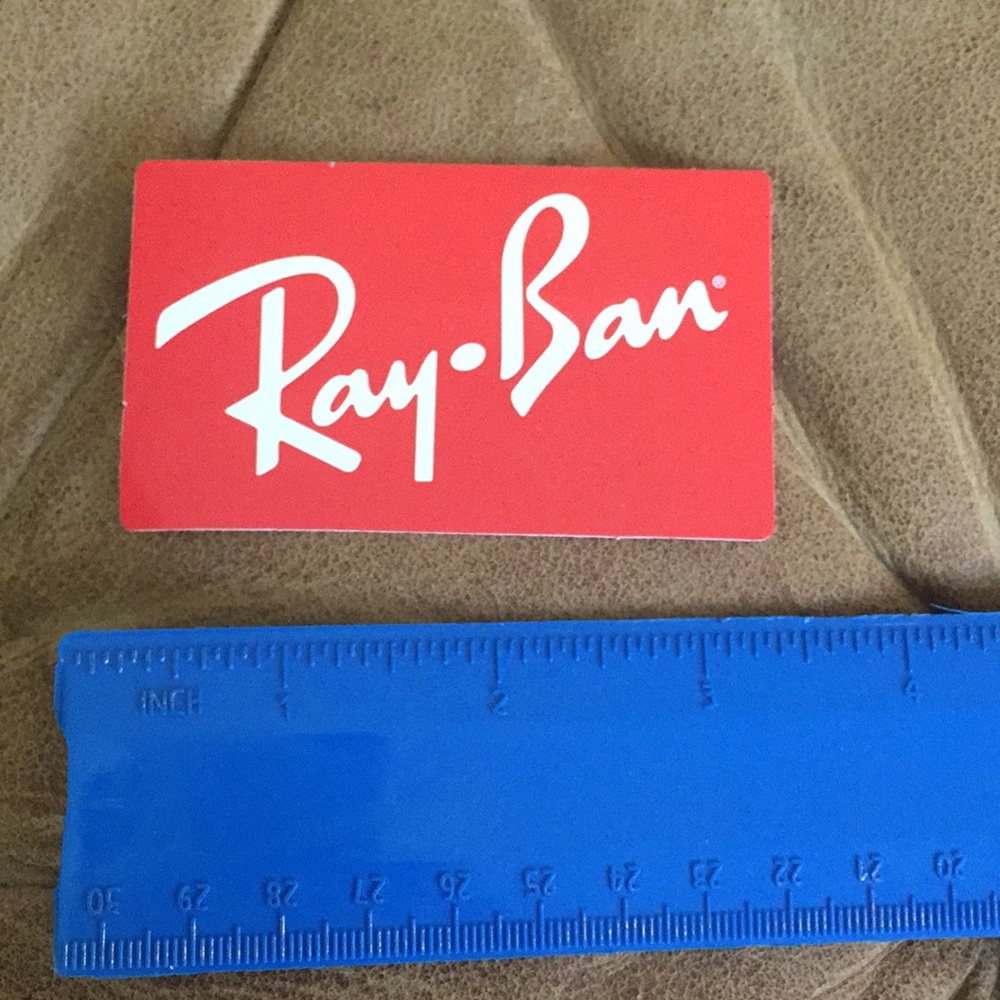 Ray-Ban Sunglasses Sticker - Picture 3 of 4